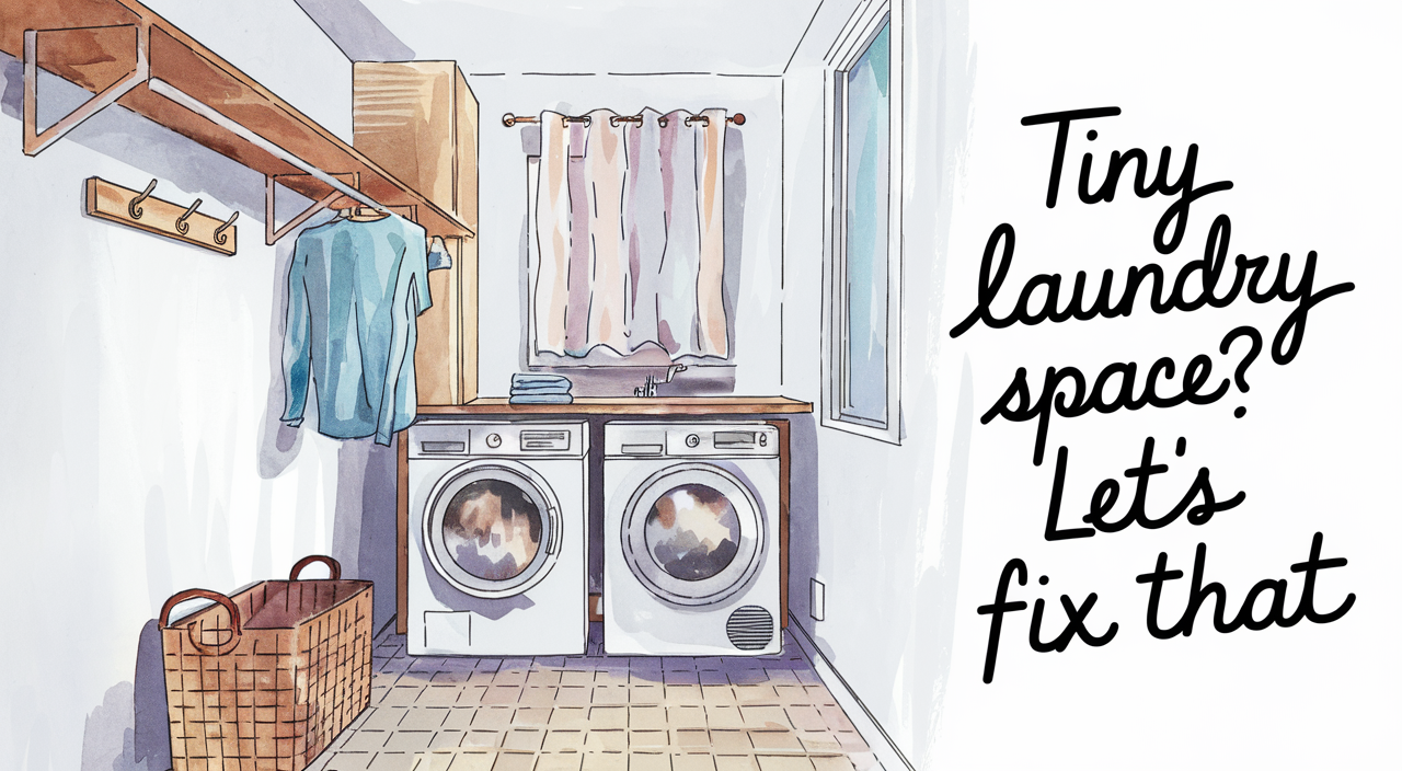 Tiny Laundry Space? Let’s Fix That