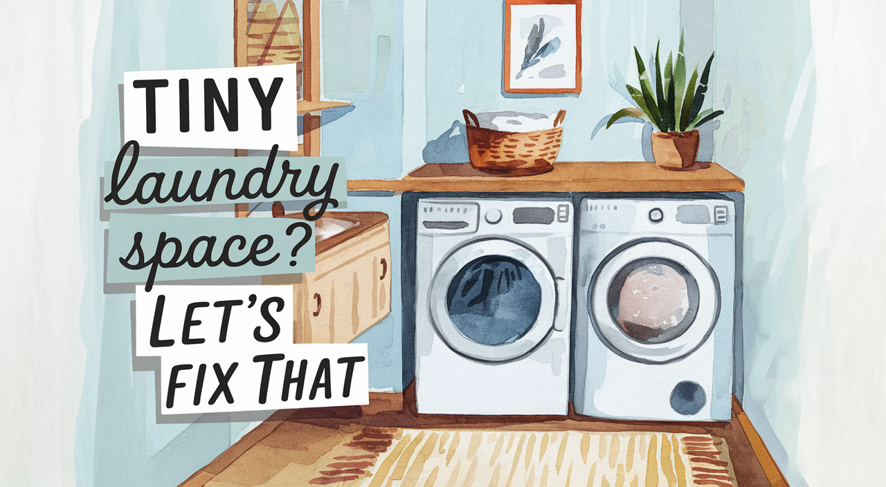 Tiny Laundry Space? Let’s Fix That