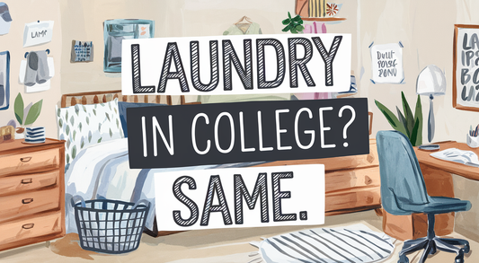 Laundry in College? Ugh, Same.
