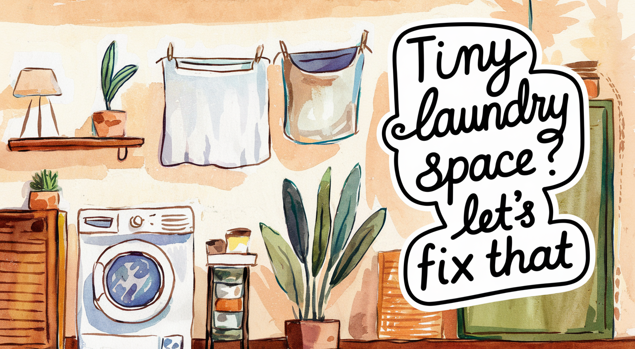 Tiny Laundry Space? Let’s Fix That