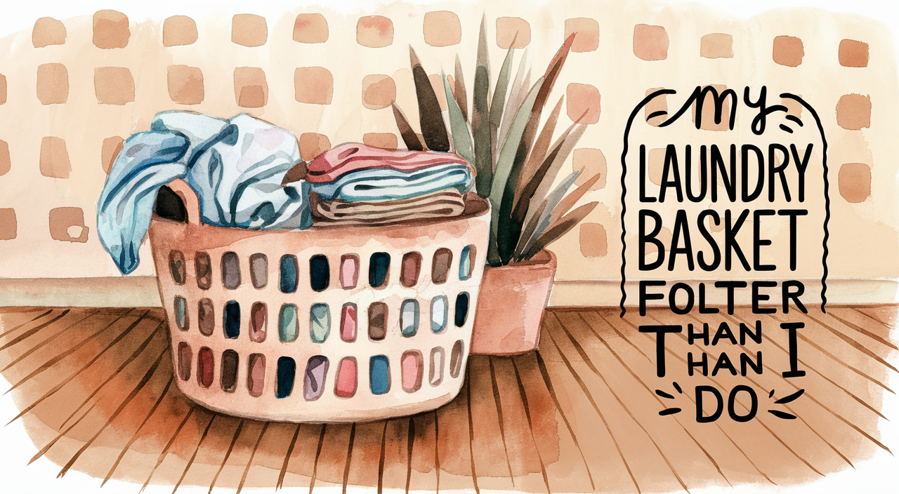 My Laundry Basket Folds Better Than I Do