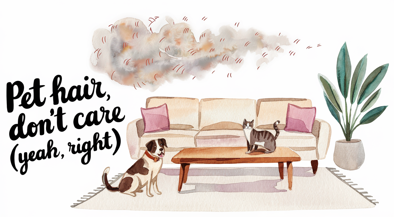 Pet Hair, Don’t Care (Yeah, Right)