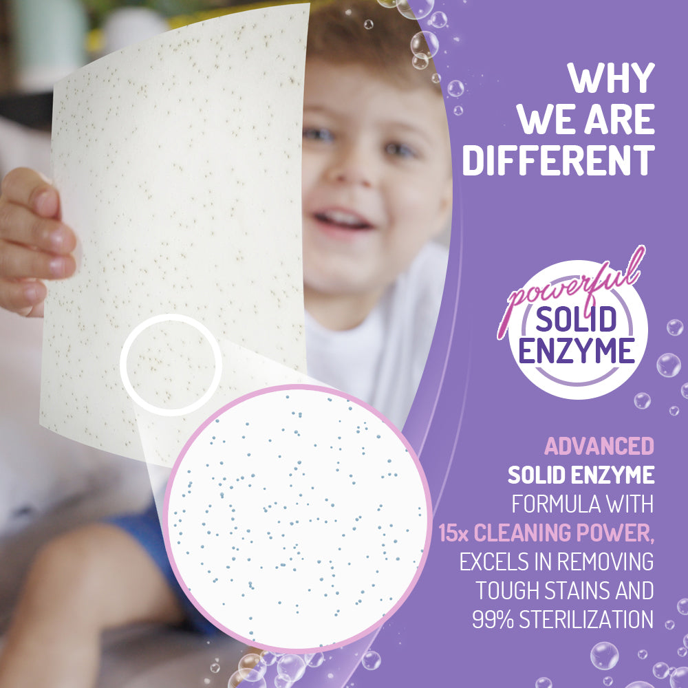 Laundry Turtle Detergent Sheets
