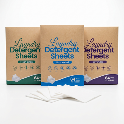 Laundry Turtle Detergent Sheets