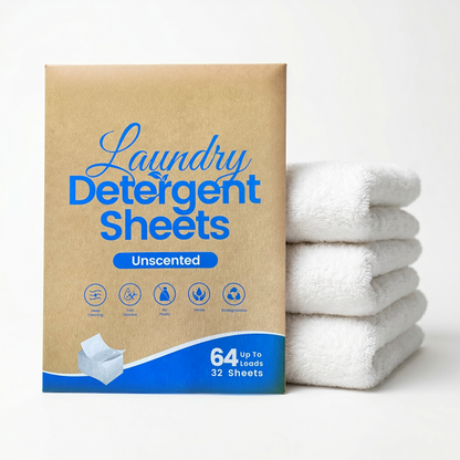 Laundry Turtle Detergent Sheets