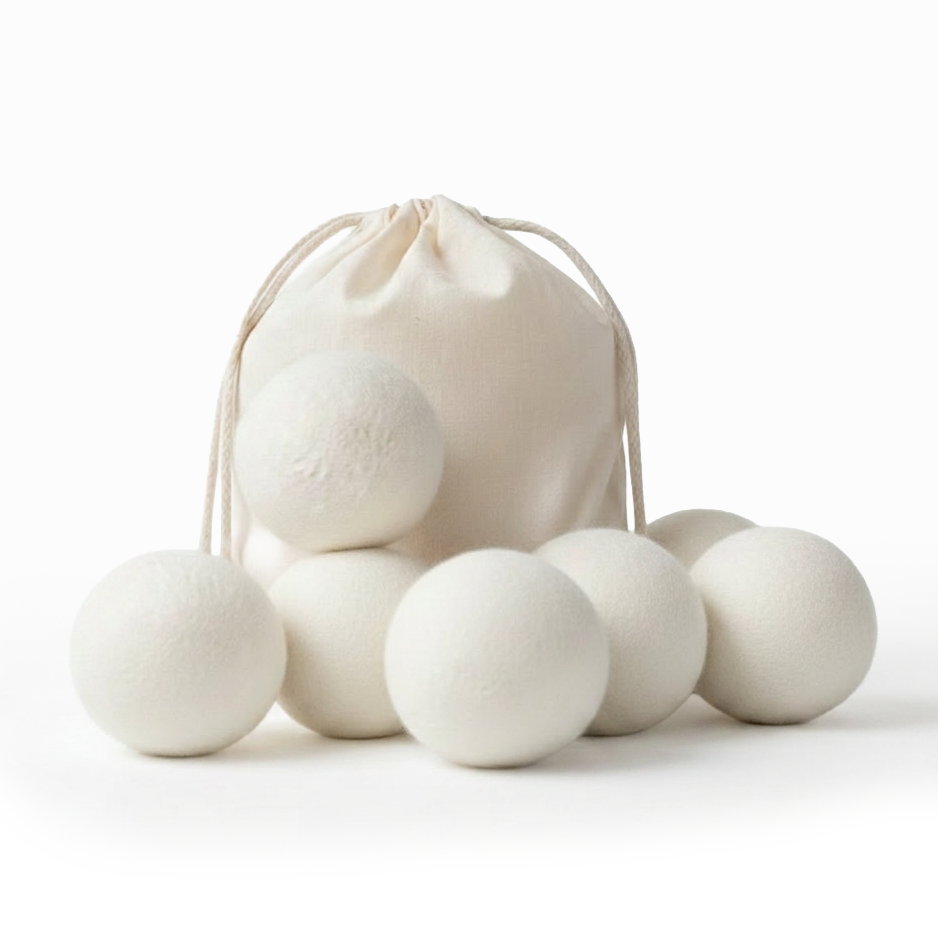 Wool Dryer Balls - 6 XL Pack