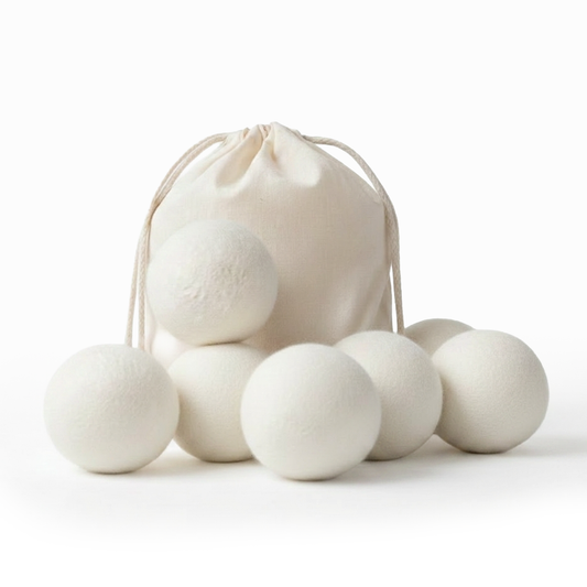 Wool Dryer Balls - 6 XL Pack